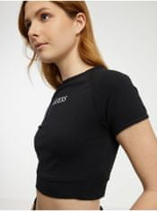 Guess Čierny dámsky crop top Guess Aline S