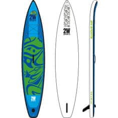 2W Sports  Touring 12´6 MSL fusion nafukovací paddleboard kompletný set