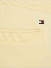 Tommy Hilfiger Svetlo žlté chlapčenské kraťasy Tommy Hilfiger 140