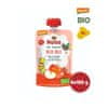 Bio Red Bee 100% ovocné pyré jablko s jahodami - 6 x 100g