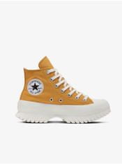 Converse Horčicové dámske členkové tenisky na platforme Converse Chuck Taylor All Star Lugged 2.0 39