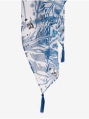 Orsay Modro-biela dámska vzorovaná šatka UNI