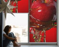COLORAY.SK Roleta na okno Červené jablko vo vode Žaluzija za propuščanje svetlobe 90x240 cm