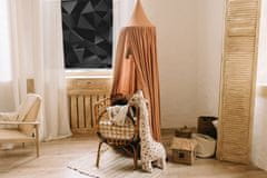 COLORAY.SK Roleta na okno Čierna origami Žaluzija za propuščanje svetlobe 80x140 cm