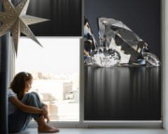 COLORAY.SK Roleta na okno Diamanty Žaluzija za propuščanje svetlobe 130x180 cm