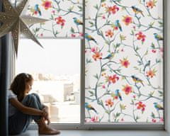 COLORAY.SK Roleta na okno Vtáky na vetvách Žaluzija za propuščanje svetlobe 70x140 cm
