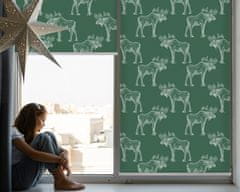 COLORAY.SK Roleta na okno Zelený elks Žaluzija za propuščanje svetlobe 50x50 cm