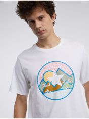 Converse Biele pánske tričko Converse Coastal Remix M