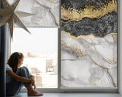 COLORAY.SK Roleta na okno Mramor Žaluzija za propuščanje svetlobe 90x180 cm