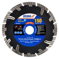 Dedra Diamantový rezný kotúč Turbo-T 230 x 22,2 mm na betón