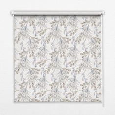 COLORAY.SK Roleta na okno Biele kvety Žaluzija za propuščanje svetlobe 70x140 cm