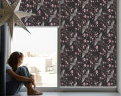 COLORAY.SK Roleta na okno Volavky a kvety Žaluzija za temnitev (s podlogo) 70x140 cm