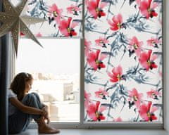 COLORAY.SK Roleta na okna Kvety Žaluzija za temnitev (s podlogo) 140x140 cm