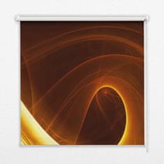 COLORAY.SK Roleta na balkon Oranžová abstrakcia Žaluzija za propuščanje svetlobe 100x180 cm