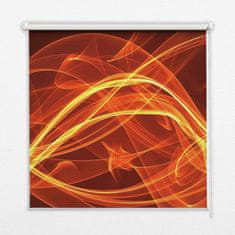 COLORAY.SK Roleta na okno Oranžová abstrakcia Žaluzija za propuščanje svetlobe 80x180 cm
