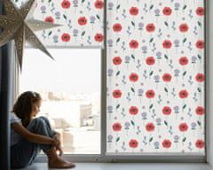 COLORAY.SK Roleta na okno Kvety Žaluzija za temnitev (s podlogo) 70x140 cm