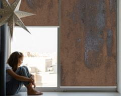 COLORAY.SK Roleta na okno Hrdzavý list Žaluzija za propuščanje svetlobe 90x140 cm