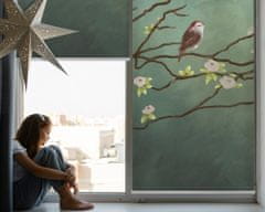 COLORAY.SK Roleta na okna Vtáky na vetve Žaluzija za propuščanje svetlobe 70x140 cm