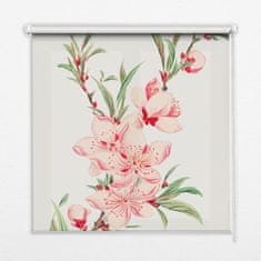 COLORAY.SK Roleta na okno Ružová kvetina Žaluzija za propuščanje svetlobe 90x240 cm