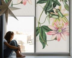 COLORAY.SK Roleta na okno Ružová kvetina Žaluzija za propuščanje svetlobe 80x140 cm