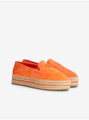 Tommy Hilfiger Oranžové dámske semišové espadrilky Tommy Hilfiger 41