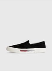 Tommy Jeans Čierne pánske slip on tenisky Tommy Jeans 42