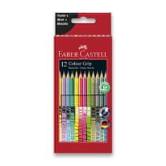 Faber-Castell Faber - Castell Pastelky trojhranné Grip 2001 12 ks