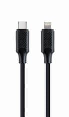 GEMBIRD Kábel USB 2.0 Type-C na Ligtning (CM/8pinM), 1,5m, dátový, čierny