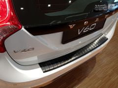 Avisa Ochranná lišta zadného nárazníka Volvo V60 I, 2014-2018, Cross Country, Black