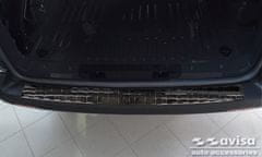 Avisa Ochranná lišta zadného nárazníka VW T5, 2003-2015, Multivan, Caravelle, Long, Glossy Black
