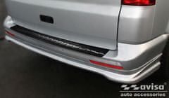 Avisa Ochranná lišta zadného nárazníka VW T5, 2003-2015, Multivan, Caravelle, Long, Glossy Black