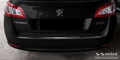 Avisa Ochranná lišta zadného nárazníka Peugeot 508, 2010-2018, Combi, Black