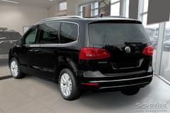 Avisa Ochranná lišta zadného nárazníka VW Sharan II, 2010-2022, Mat Black