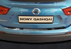 Avisa Ochranná lišta zadného nárazníka Nissan Qashqai II, 2017-2021, Glossy Black