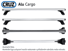 Cruz Strešný nosič VW Caddy 20-, Cruz Alu Cargo