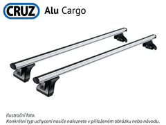Cruz Strešný nosič Peugeot Partner 08-18, CRUZ ALU Cargo