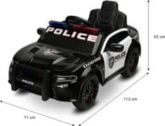 TOYZ NABÍJEČKA AKUMULÁTORŮ DODGE POLICEJNÍ BÍLÁ