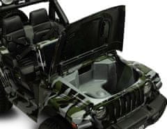 TOYZ VŠESTRANNÉ BATERIOVÉ VOZIDLO JEEP RUBICON CAMO