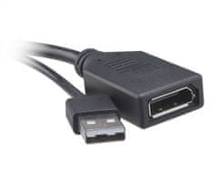 Akasa - HDMI na DP kábel