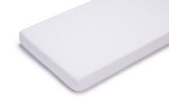 Petite&Mars Napínacie prestieradlo nepremokavé Soft Dream Dry 120 x 60 White