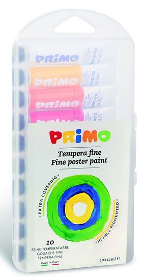 PRIMO Temperové farby 10 x 12 ml