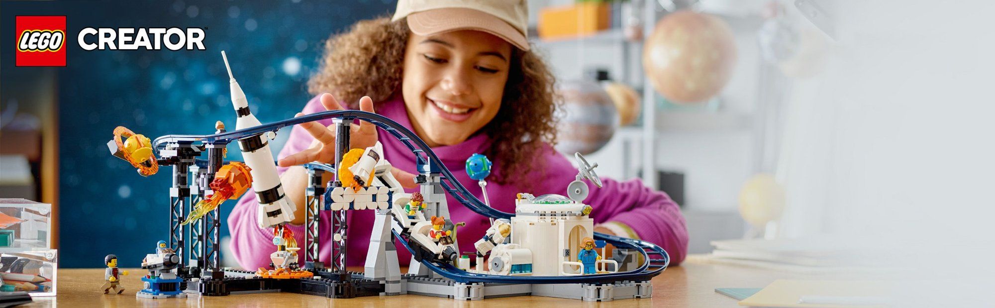 LEGO Creator 31142 Vesmírna horská dráha