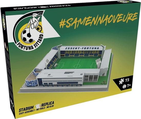 STADIUM 3D REPLICA 3D puzzle Štadión Fortuna Sittard - FC Fortuna Sittard 73 dielikov