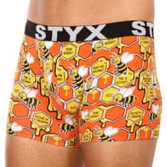 Styx 3PACK pánske boxerky long športová guma viacfarebné (3U12914) - veľkosť L