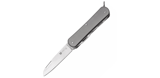 Fox Knives FX-VP130-SF5 TI VULPIS multifunkčný nôž 5,5 cm, titán, šedá, 6 funkcií