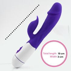 Sensual  W36-5 Vibrátor, 30 režimov, 19 cm fialová