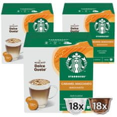 Starbucks by Nescafé Dolce Gusto Caramel Macchiato, 3 balenia