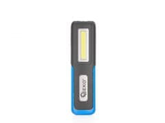 GEKO Aku pracovné svietidlo 3+3W LED COB 1200 mAh s úchytom a magnetom G15113