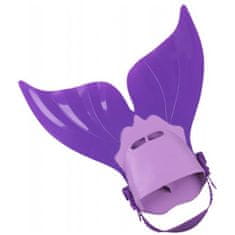 MASTER Mermaid Purple Mermaid Monofilament Flipper