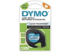 Dymo Páska LETRATAG 12mmx4m tr. plastová